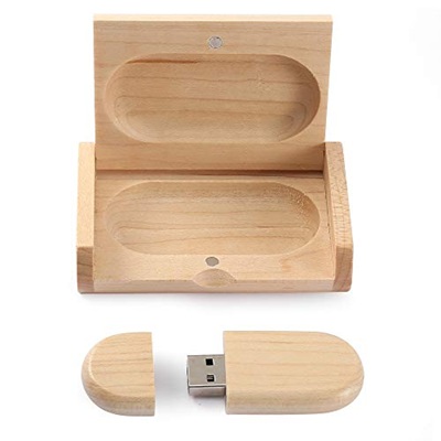 Bamboo Wood USB Flash Drive 16GB - Image 4