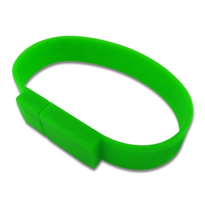 Silicon Wristband Flash 16GB Green Best Buy