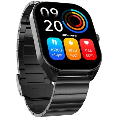 Hifuture Apex Black Smart Watch